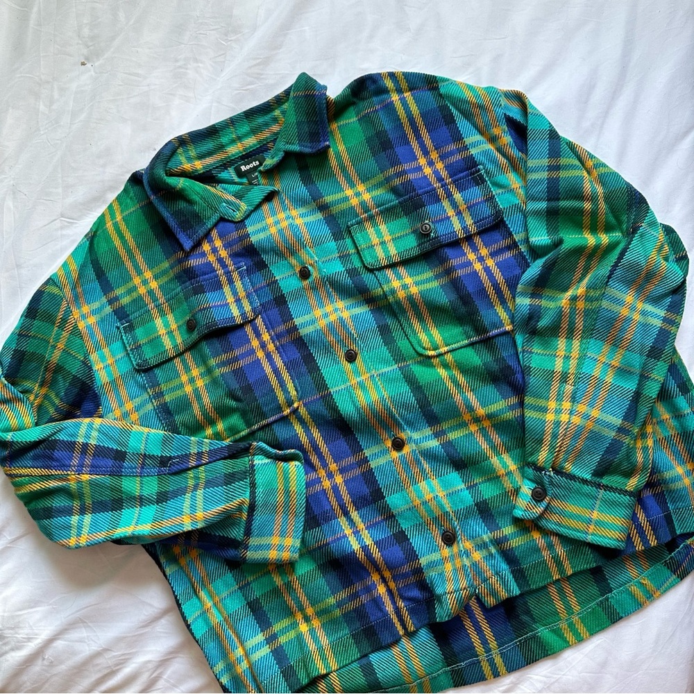 Roots Twill Plaid Jacket